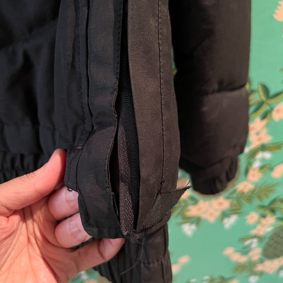 Black Duvet Winter Coat - Picture 3 of 5